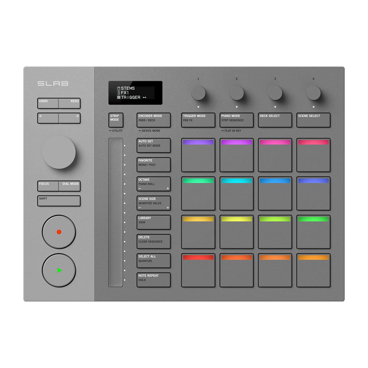 Midi Controller Pad - Pioneer AlphaTheta SLAB Serato Studio MIDIパッド