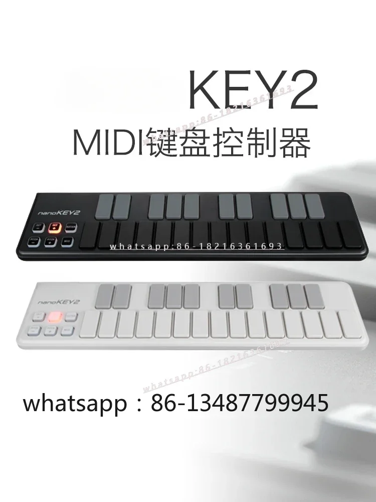 Midi Controller Pad - GOOD2026 Nano Kontrol2/Key2/Pad2 ポータブルMIDIコントローラーキーボード 電子サウンドパッド