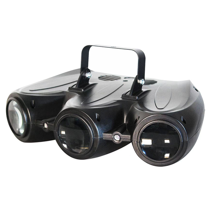 Audio Music Dj - 30 ワット RGBW カラフルなパターン舞台効果ライトサウンドコントロール自走式 LED 3