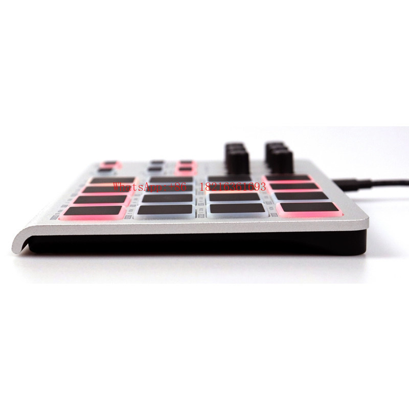 20.26NEW ポータブルスリムアルミドラムパッド MID - Midi Controller Pad のレビューと価格