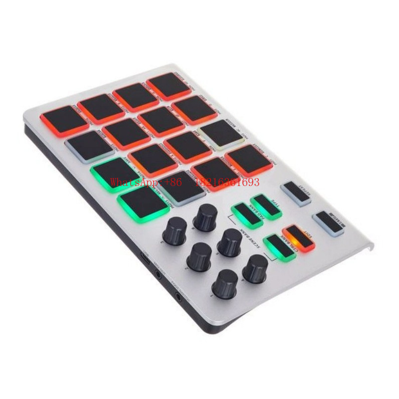 20.26NEW ポータブルスリムアルミドラムパッド MID - Midi Controller Pad のレビューと価格
