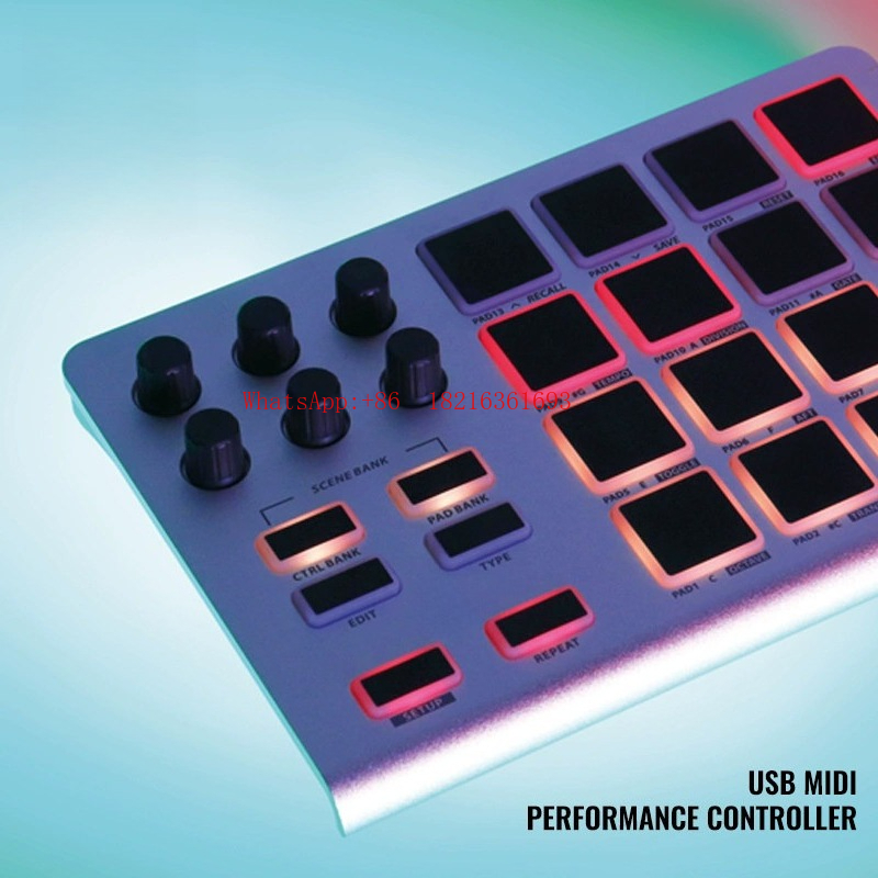 20.26NEW ポータブルスリムアルミドラムパッド MID - Midi Controller Pad のレビューと価格