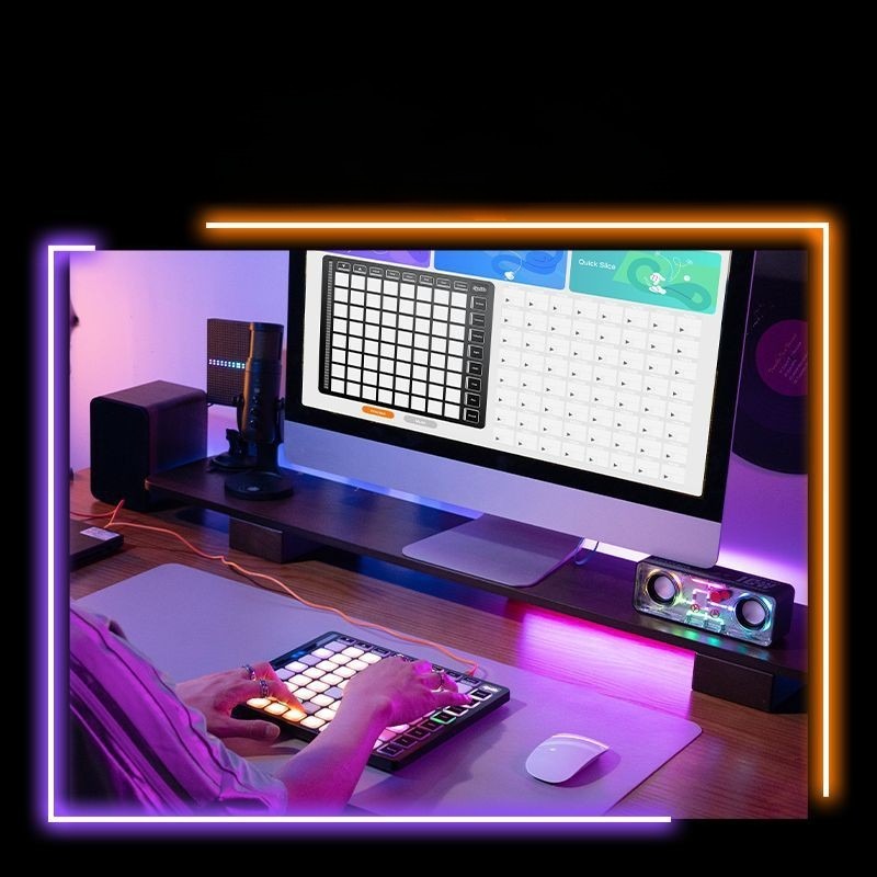 64鍵MIDIパーカッションパッドコントローラー ステージミ - Midi Controller Pad のレビューと価格