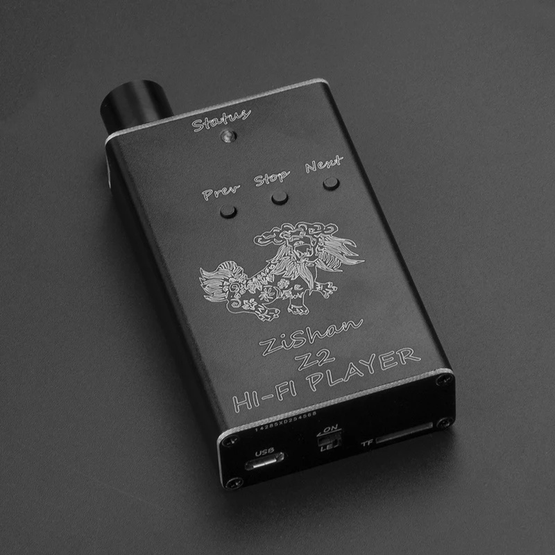 Zishan Z2 ポータブル音楽プレーヤー。HiFi、ロス - Audio Without Music のレビューと価格