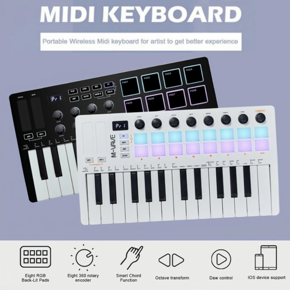 M-VAVE MIDIパッドコントローラーキーボード USB - Midi Controller Pad のレビューと価格