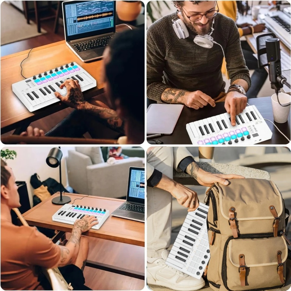 M-VAVE MIDIパッドコントローラーキーボード USB - Midi Controller Pad のレビューと価格